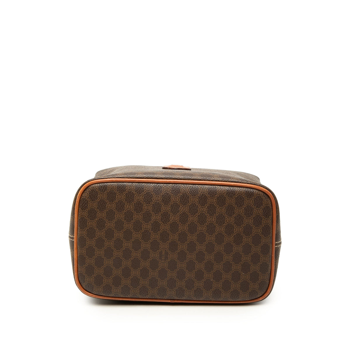 Celine Macadam Coated Canvas Handbag