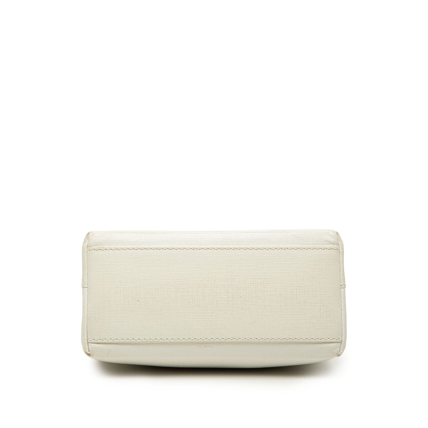 Balenciaga Leather Logo Shopping Tote XXS