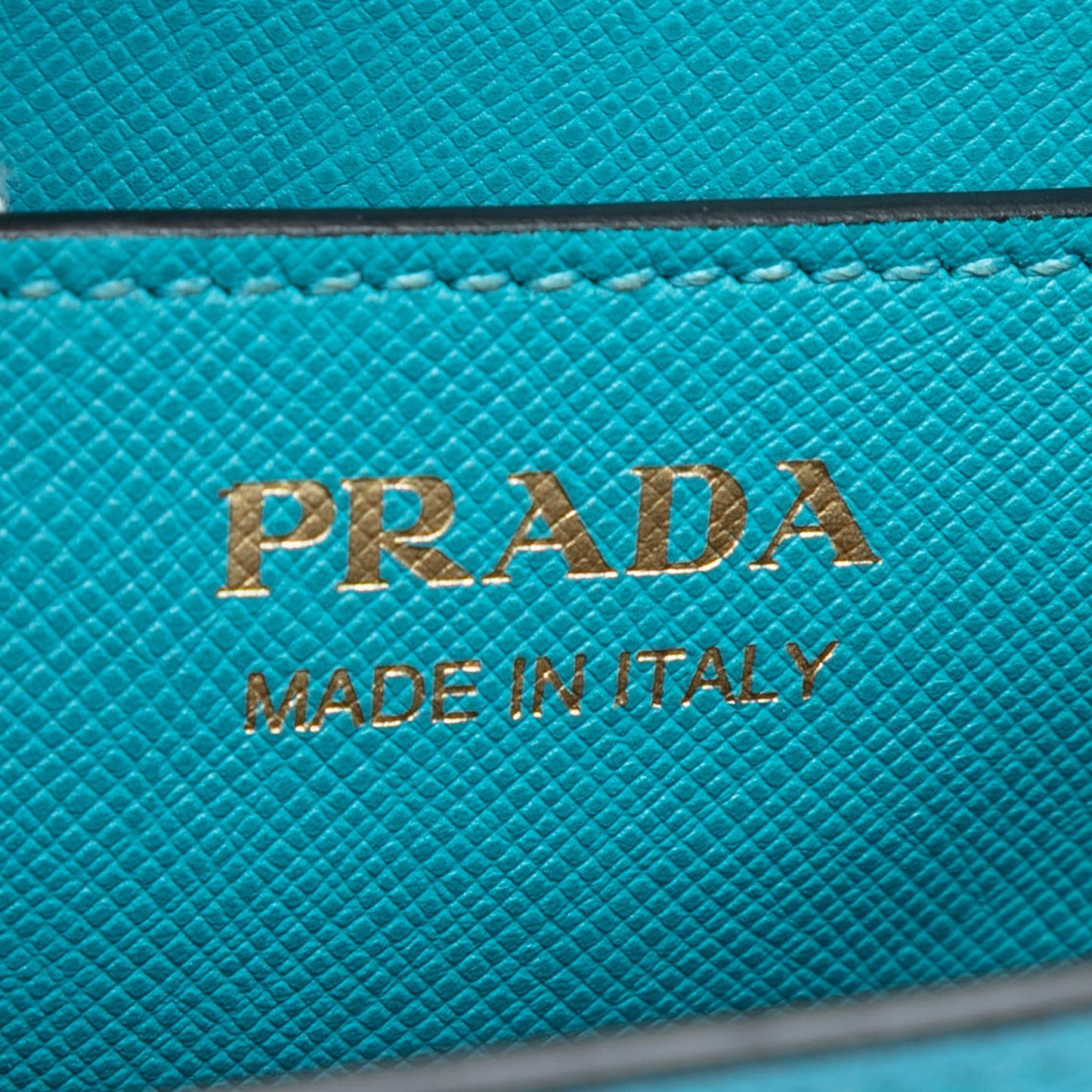 Prada Saffiano Lux Turnlock Chain Crossbody