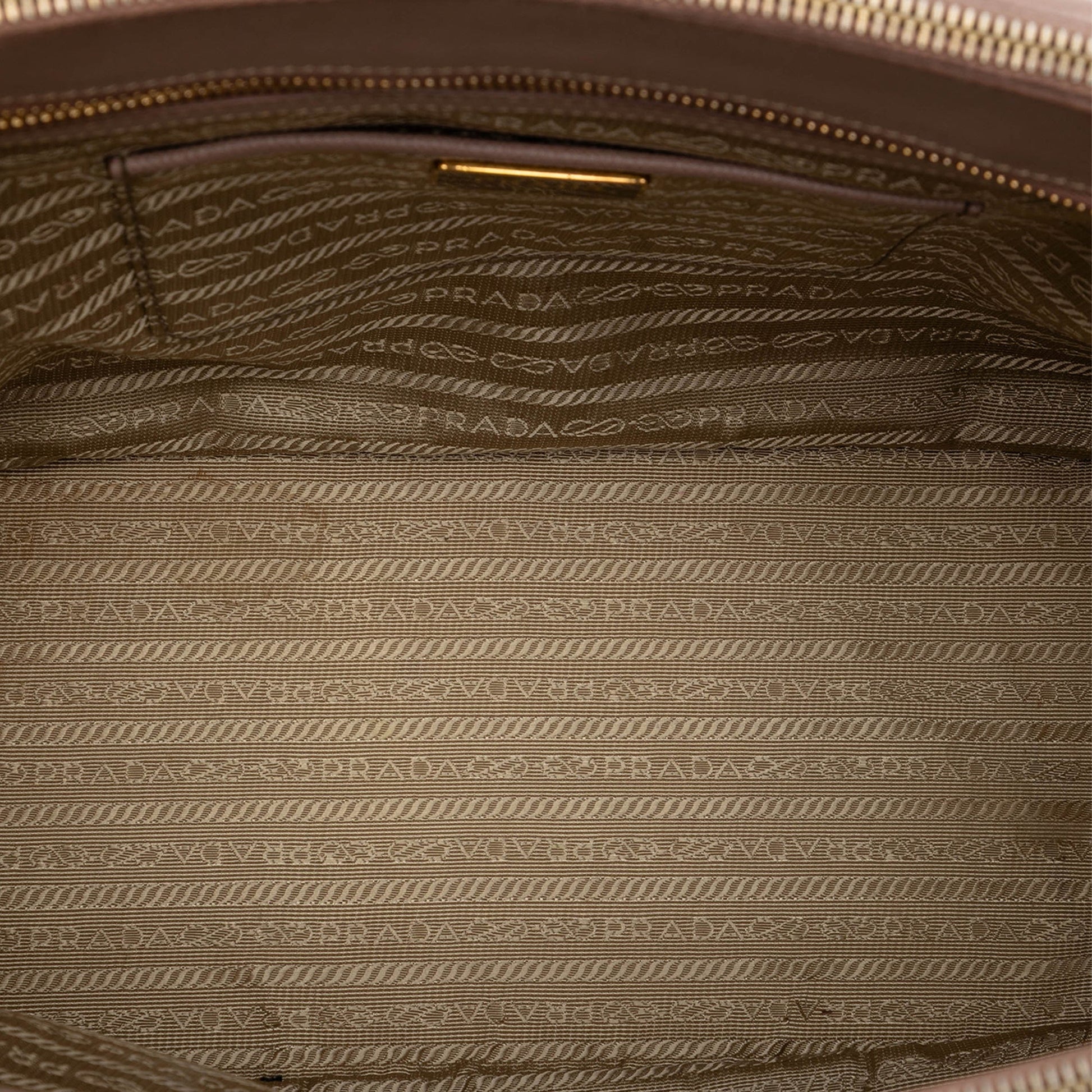 Prada Medium Saffiano Lux Galleria Double Zip Tote