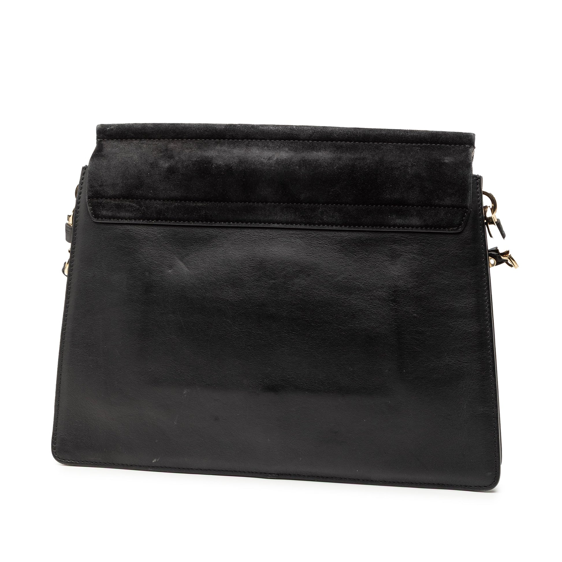 Chloé Medium Calfskin and Suede Faye Crossbody