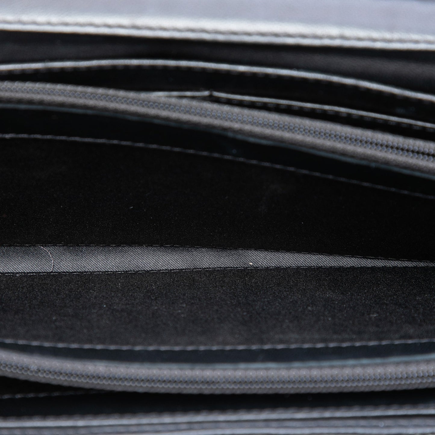 Chanel CC Quilted Calfskin Ultra Stitch Wallet On Chain