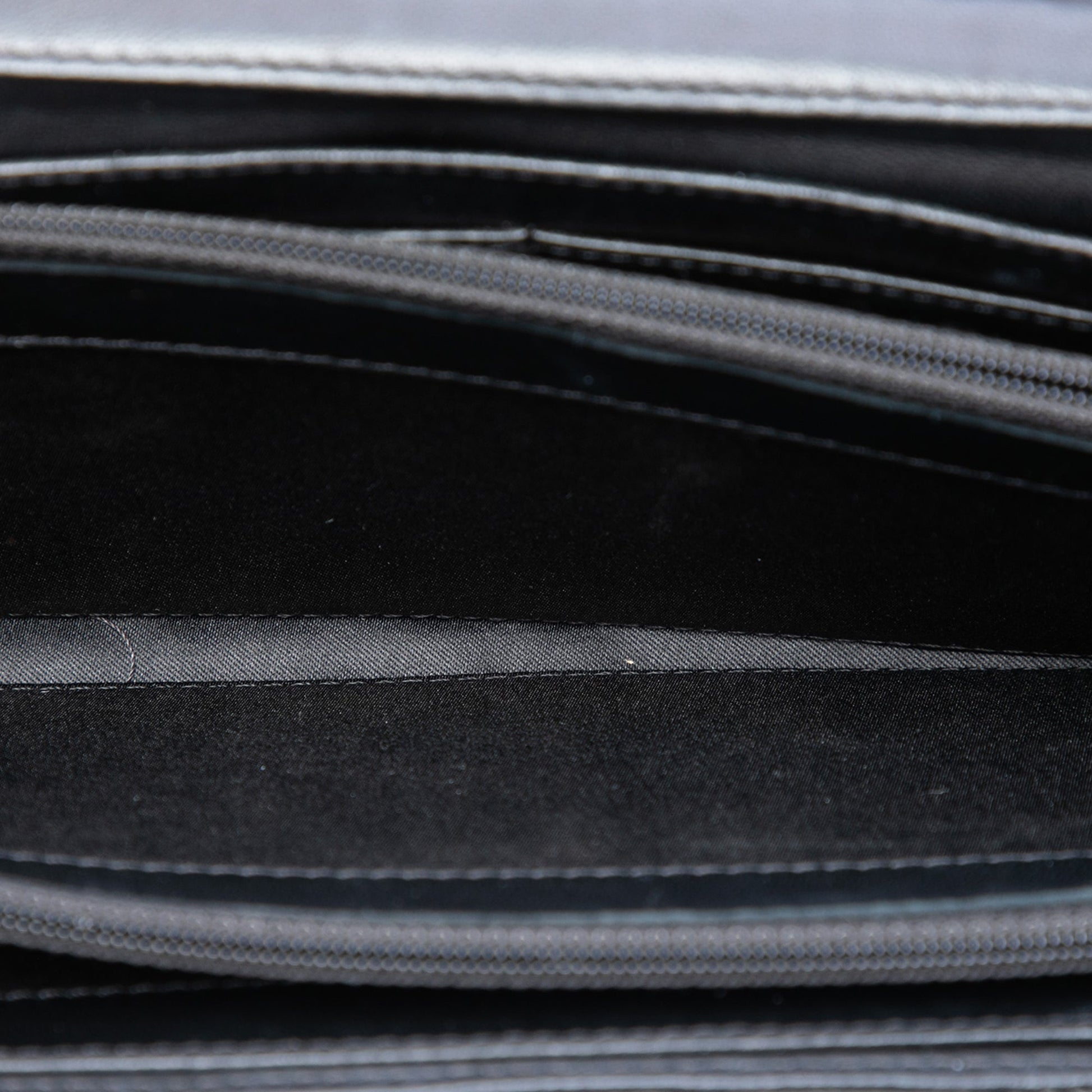 Chanel CC Quilted Calfskin Ultra Stitch Wallet On Chain