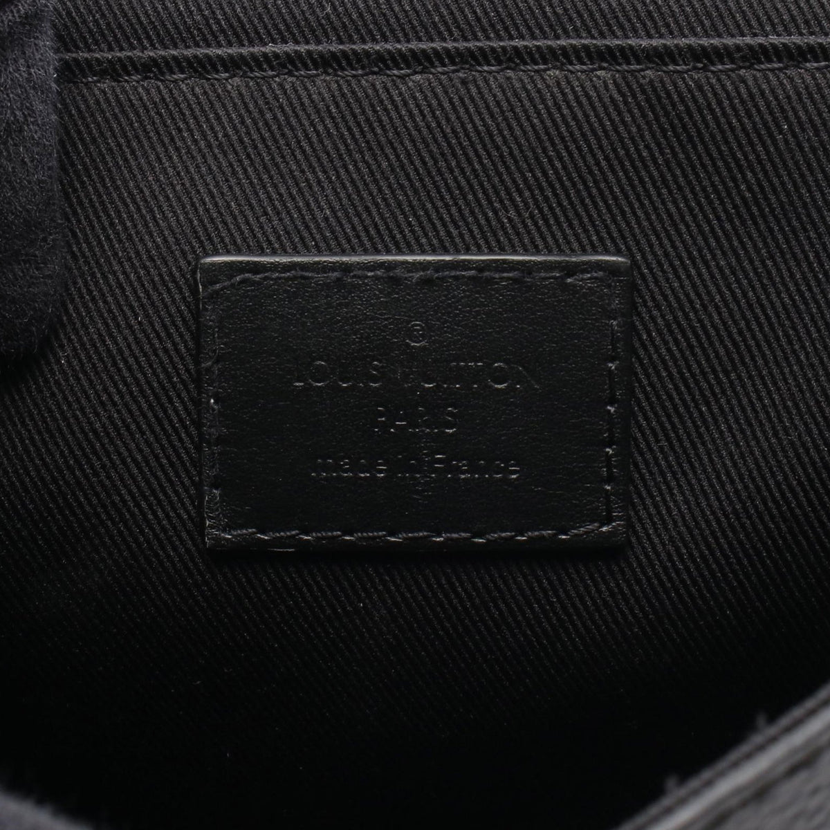 Louis Vuitton Monogram Eclipse Nano Steamer — Black