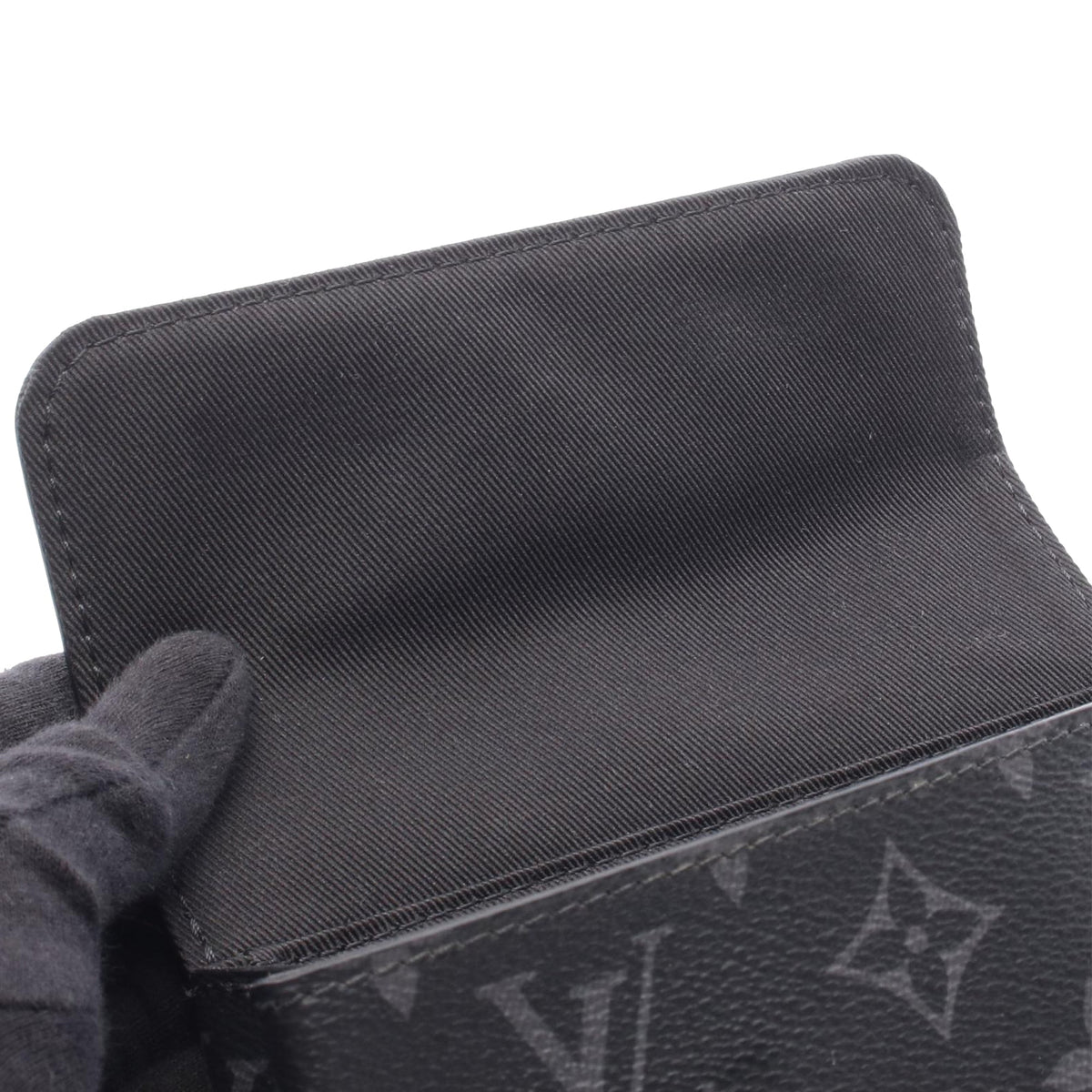 Louis Vuitton Monogram Eclipse Nano Steamer — Black