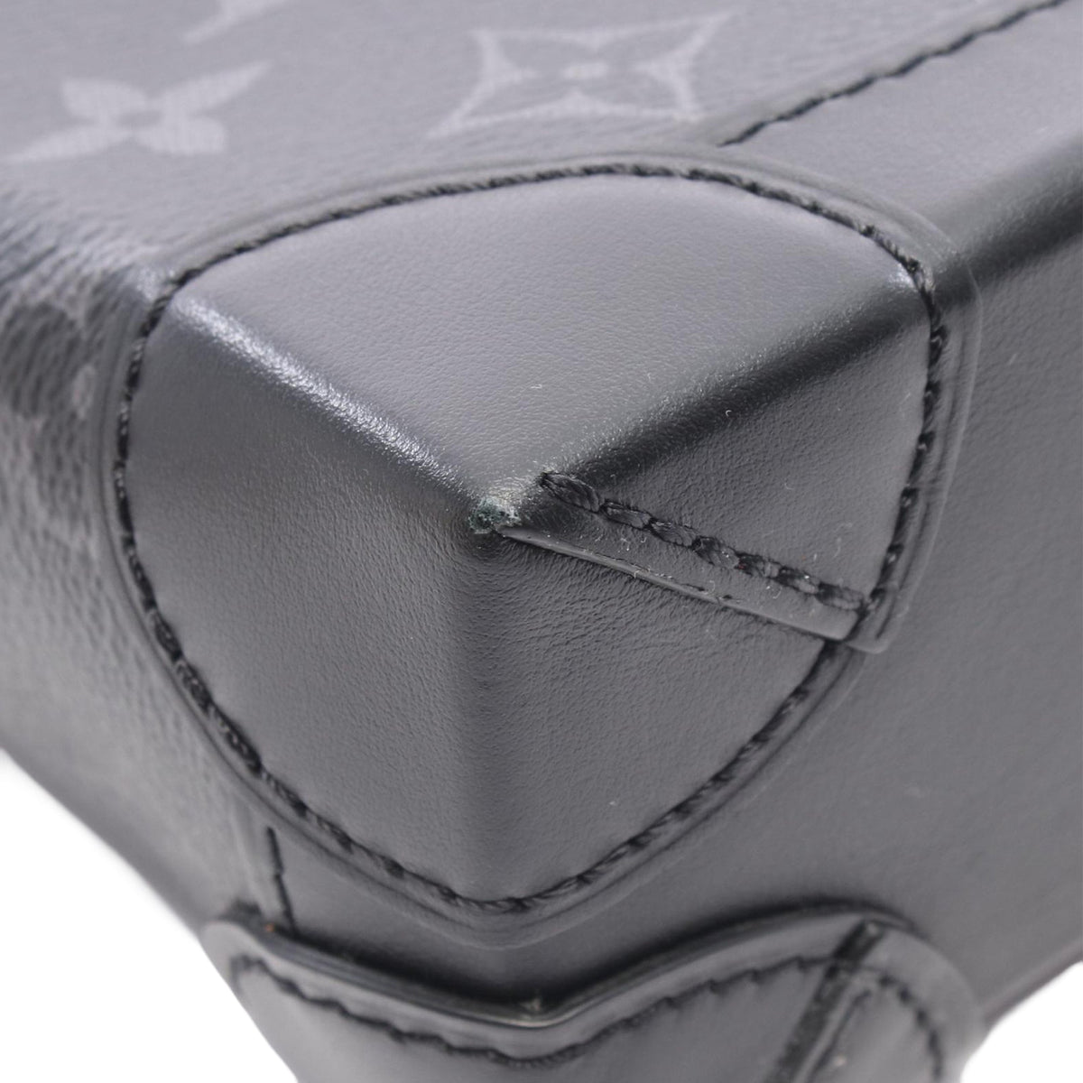 Louis Vuitton Monogram Eclipse Nano Steamer — Black