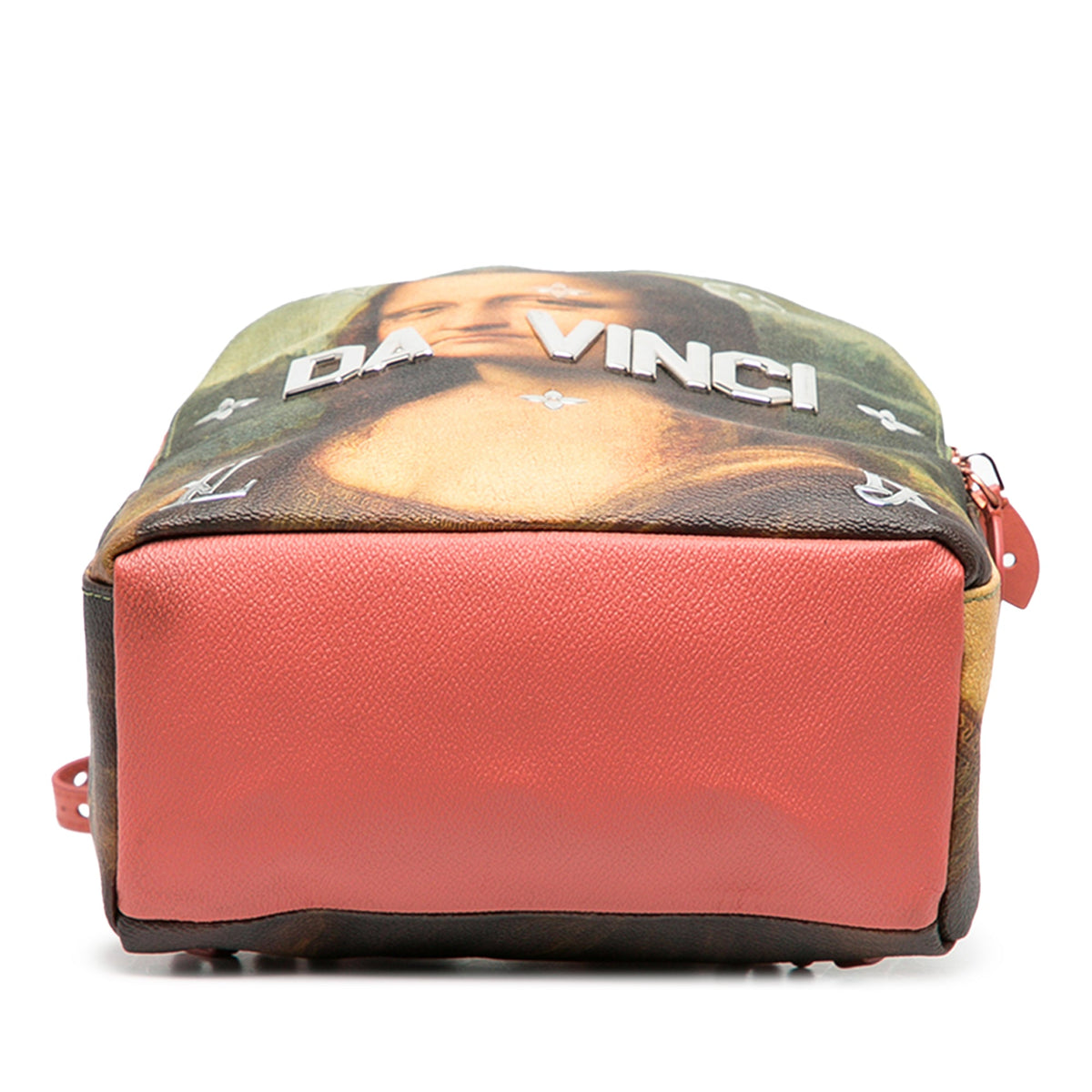 Louis Vuitton Jeff Koons Masters Collection Da Vinci Palm Springs Backpack — Brown