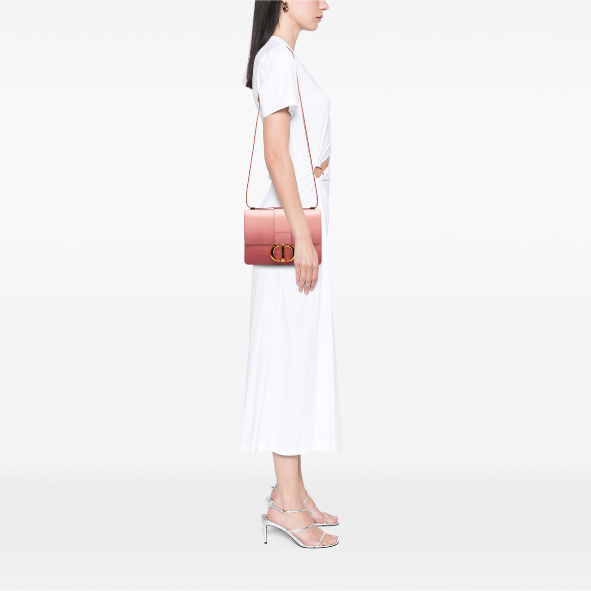 Dior Ombre Calfskin 30 Montaigne Box Bag — Pink