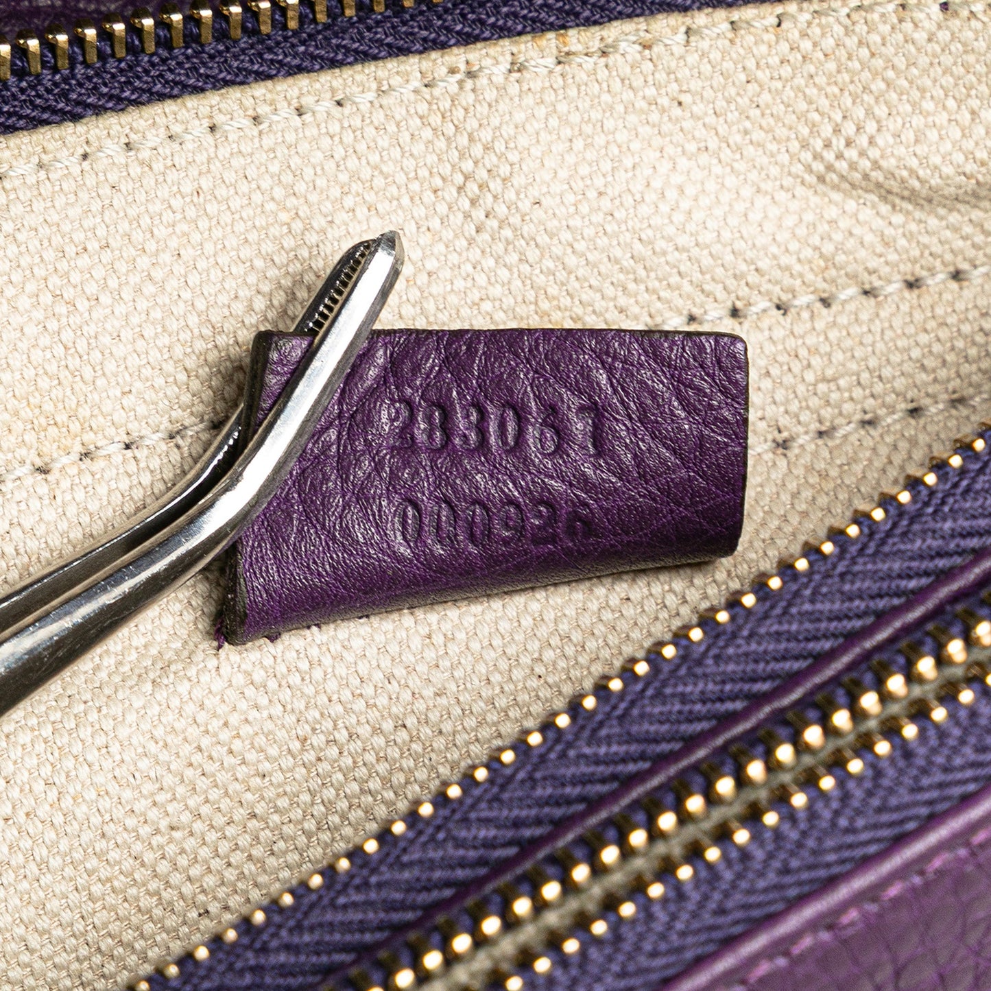 Gucci Pebbled Calfskin Piston Broadway Evening Bag