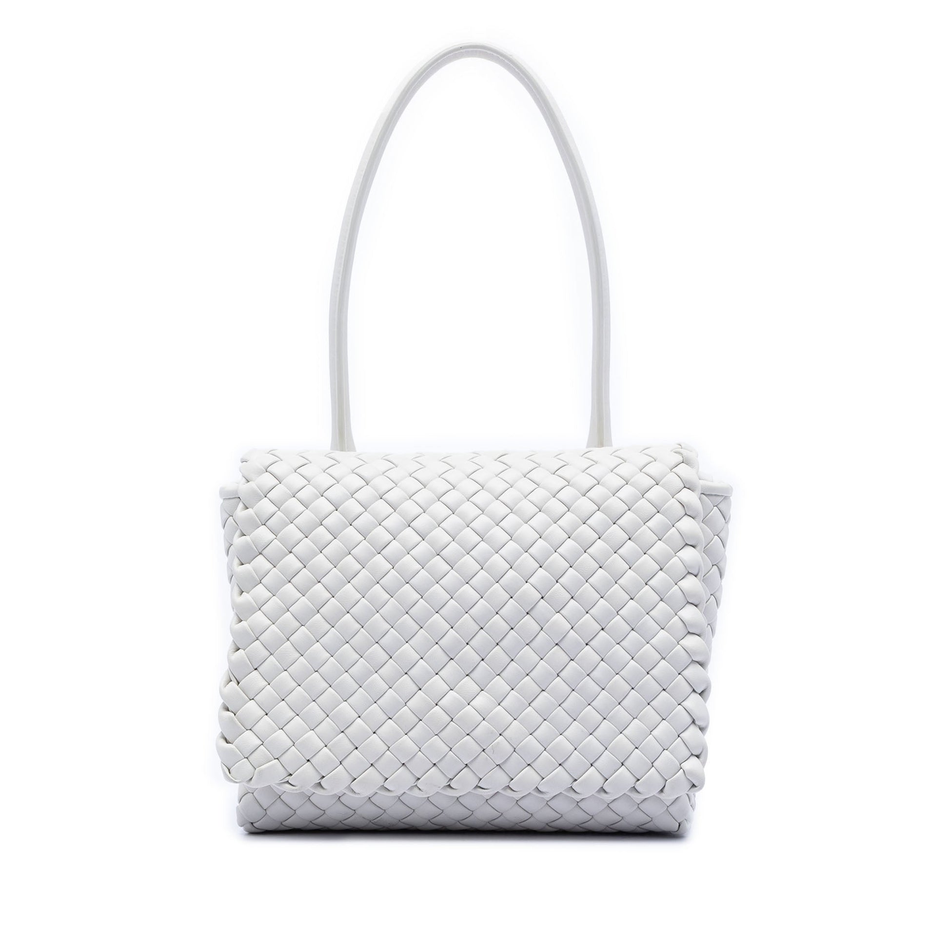 Bottega Veneta Nappa Intrecciato Patti Shoulder Bag
