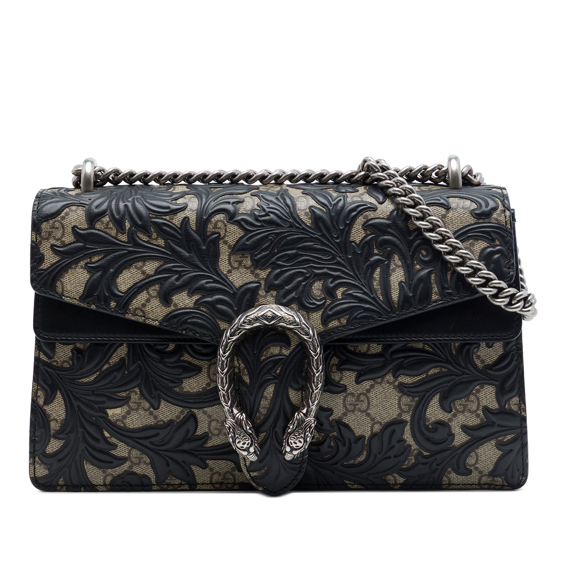 Gucci Medium GG Supreme Arabesque Dionysus Shoulder Bag