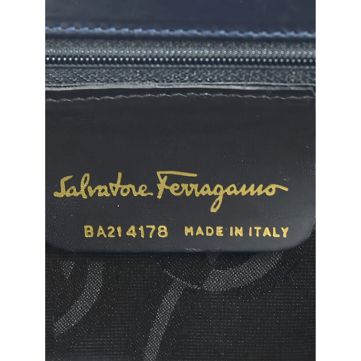 Ferragamo Leather Vara Bow Satchel — Black