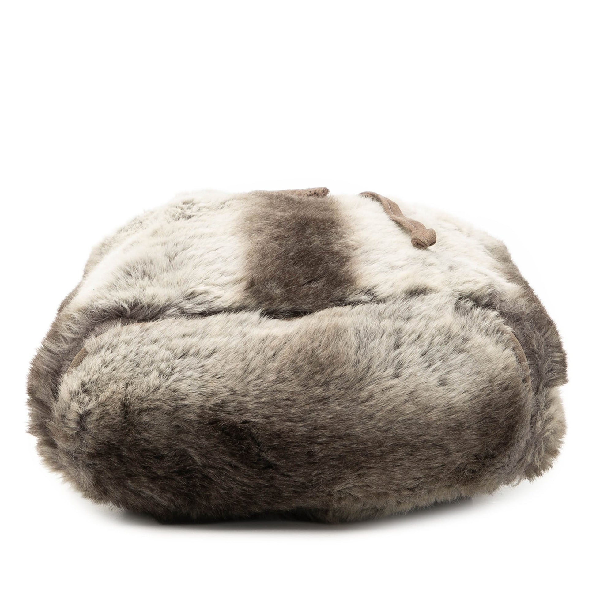 Fendi Mink Fur Tie Dye Print Backpack
