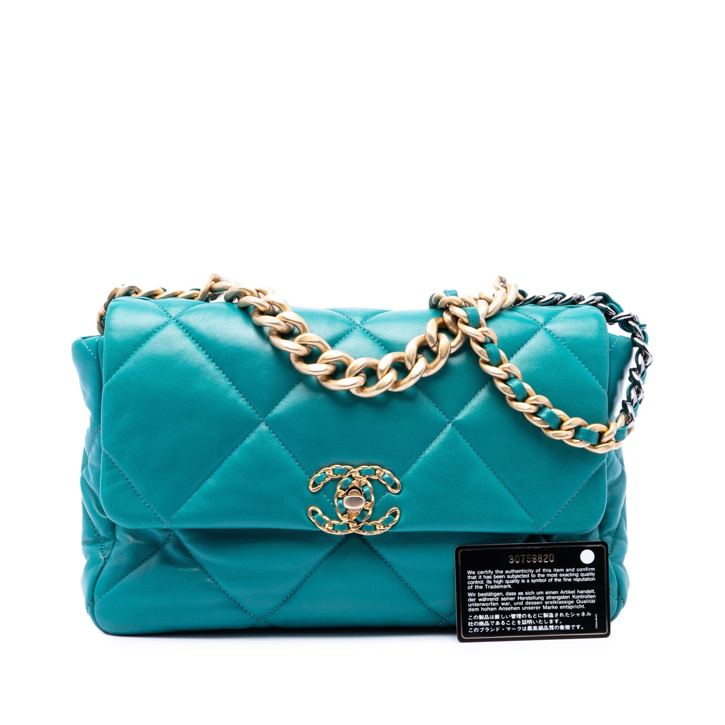 Chanel Large Lambskin 19 Flap