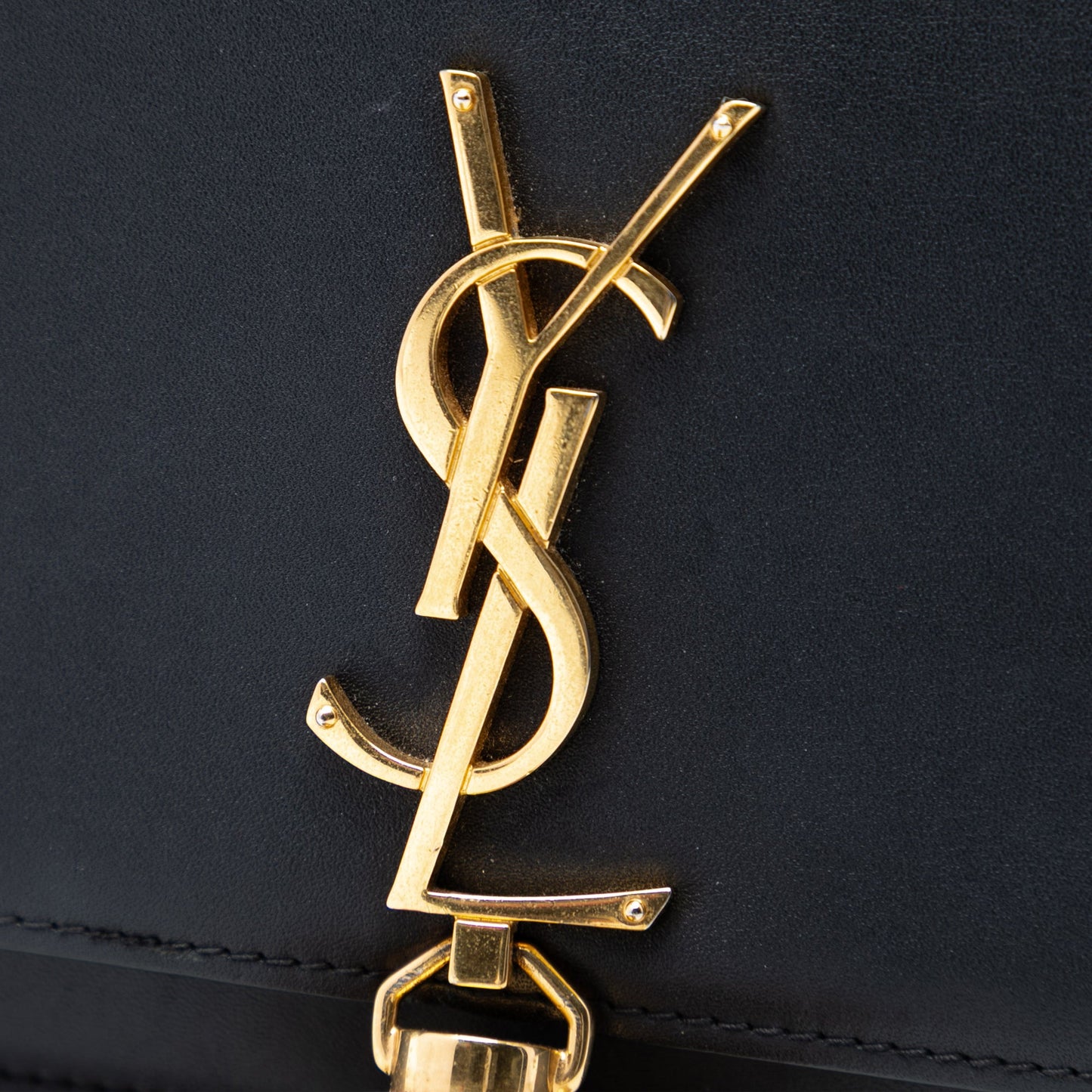 Small Smooth Calfskin Monogram Kate Tassel Crossbody