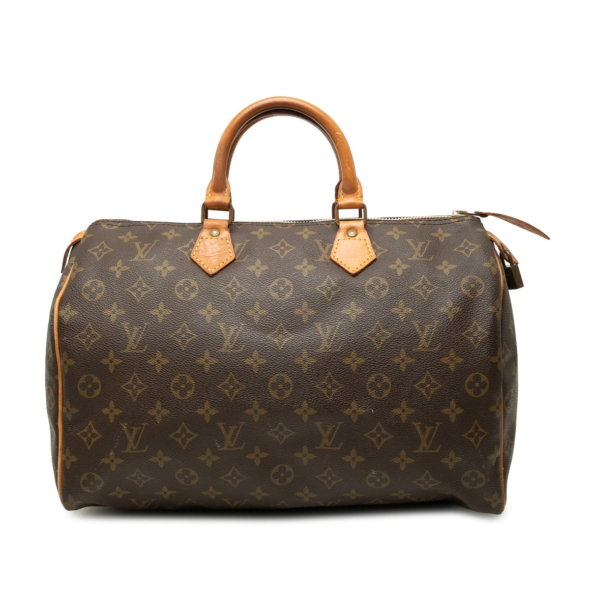 Louis Vuitton Monogram Speedy 35 — Brown