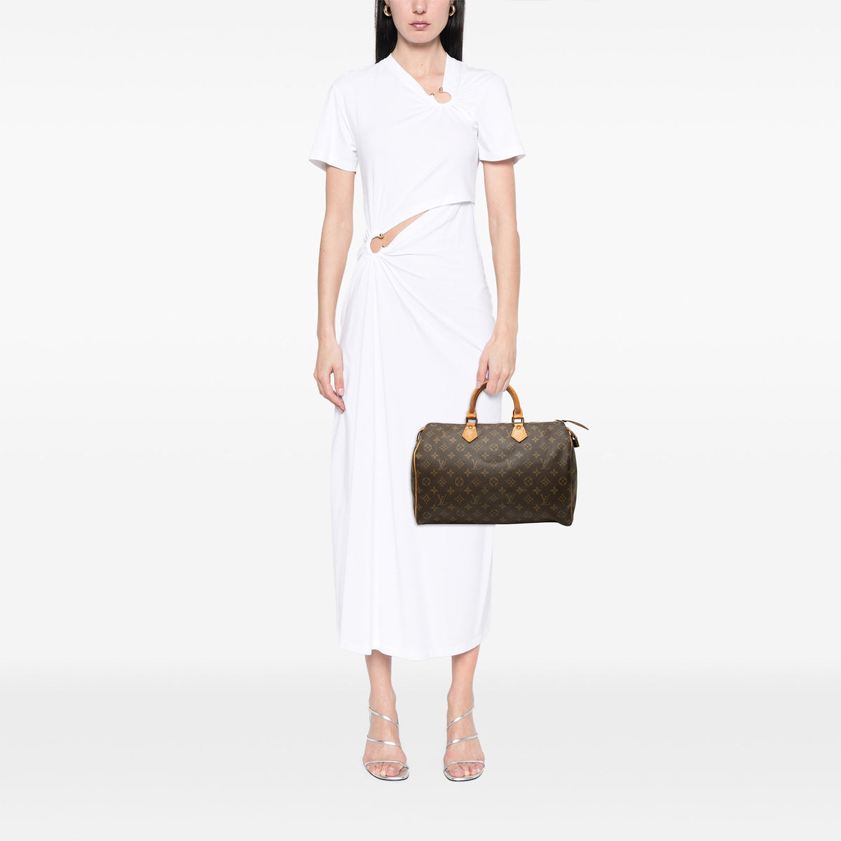 Louis Vuitton Monogram Speedy 35 — Brown
