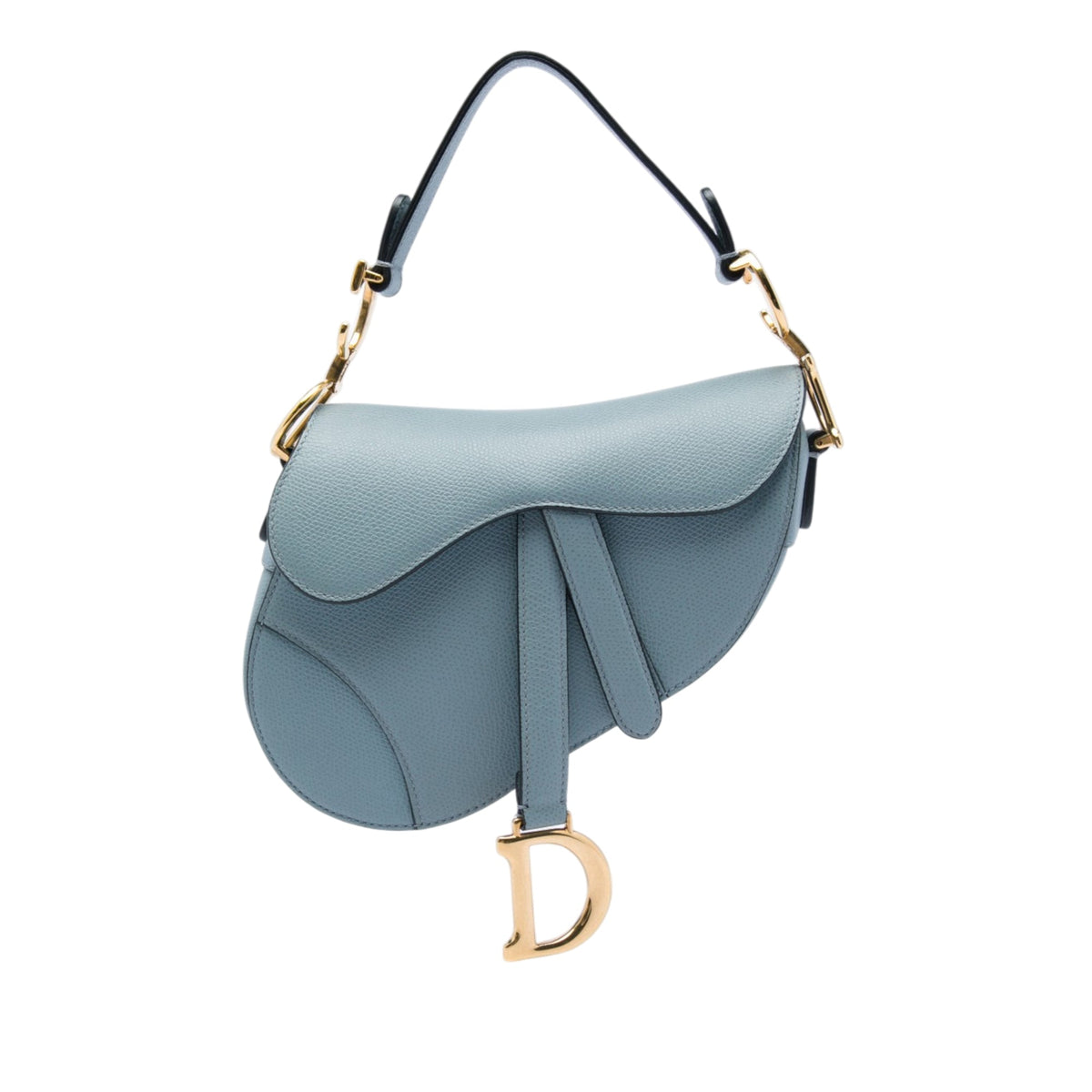 Dior Mini Grained Calfskin Saddle Bag