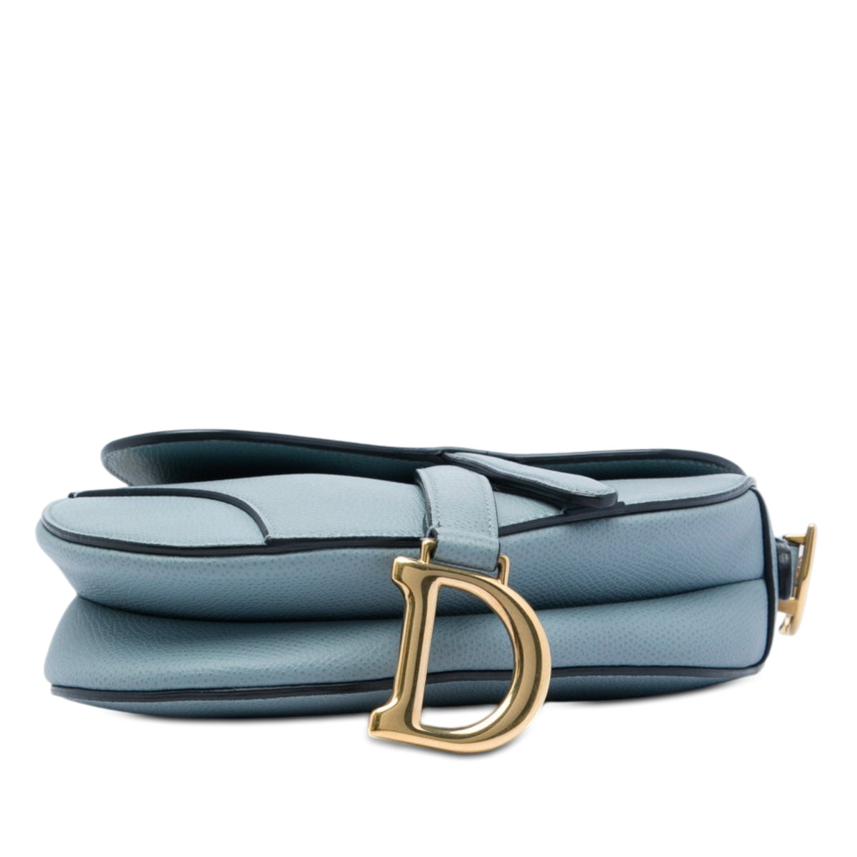 Dior Mini Grained Calfskin Saddle Bag