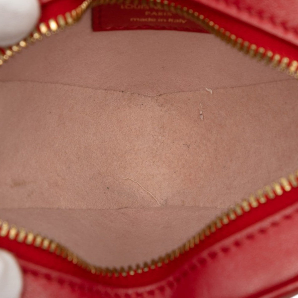 Louis Vuitton Monogram Embossed Lambskin Fall In Love Sac Coeur Heart on Chain