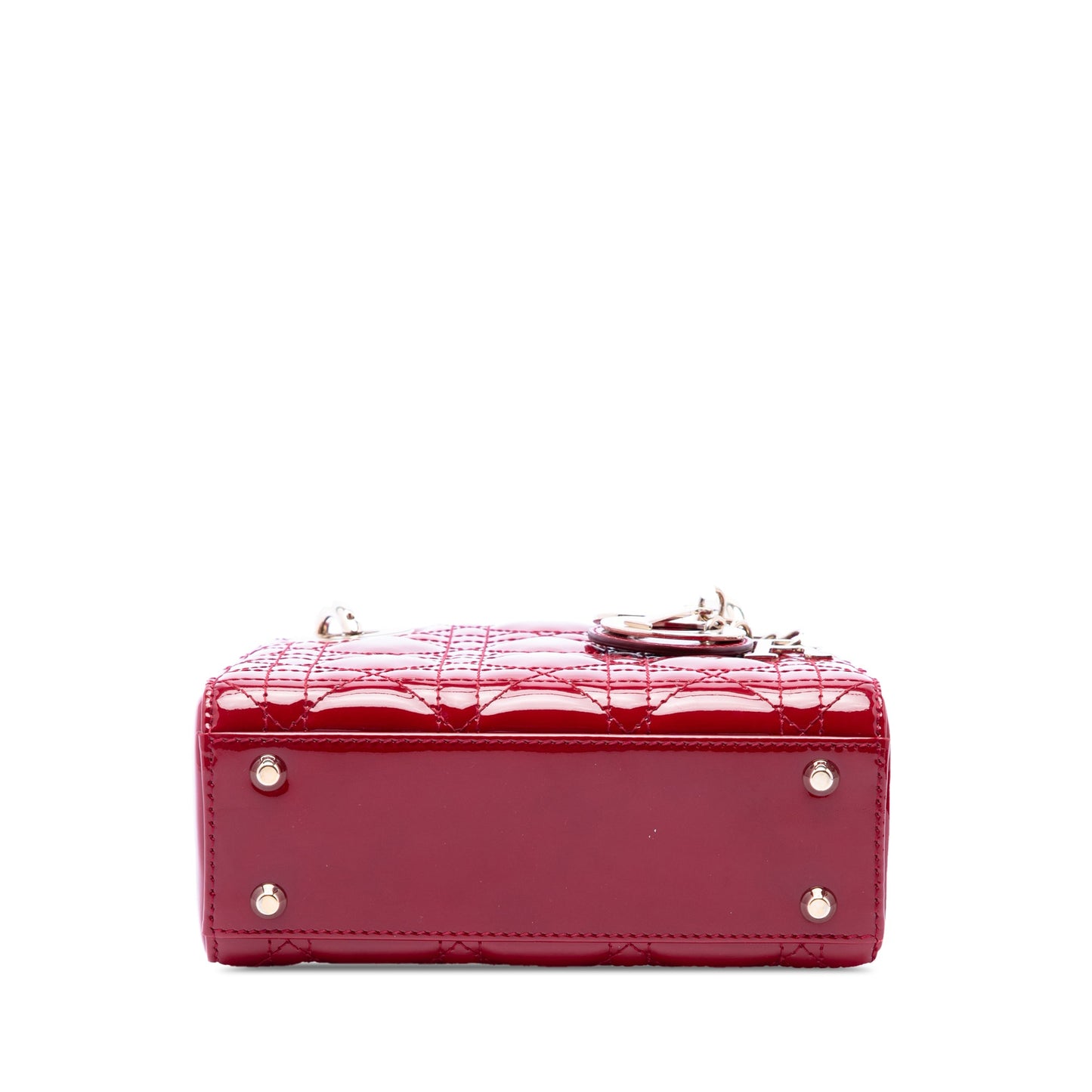 Dior Mini Patent Cannage Lady Dior