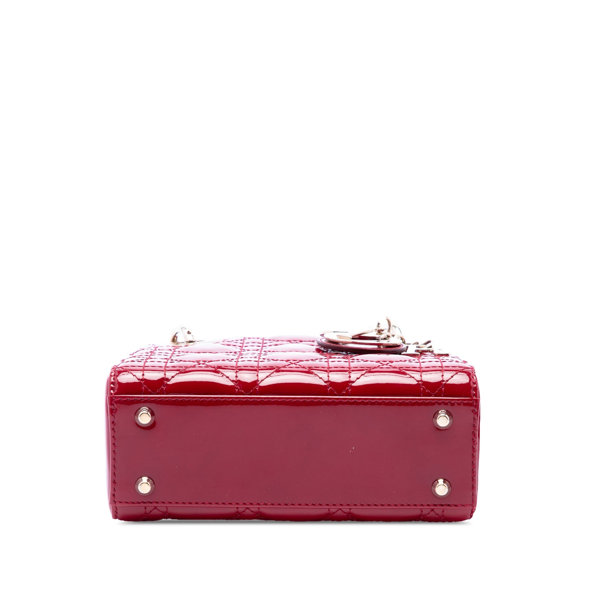 Dior Mini Patent Cannage Lady Dior