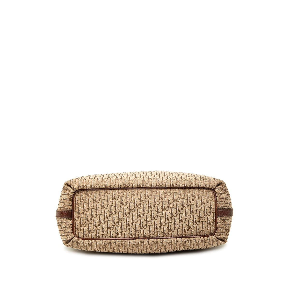 Dior Diorissimo Trotter Canvas Tote — Beige