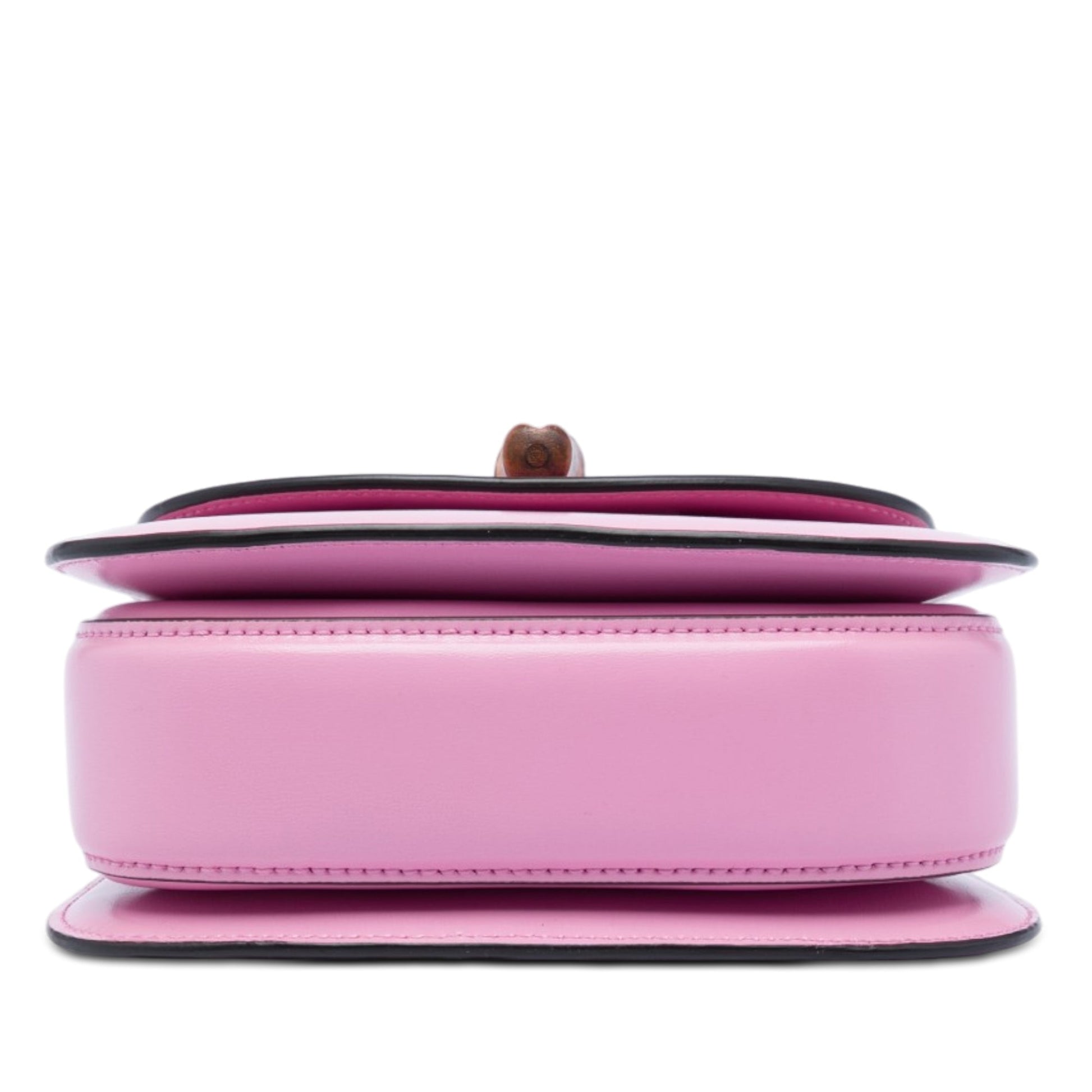Gucci Mini Calfskin Web 1947 Bamboo Top Handle Bag