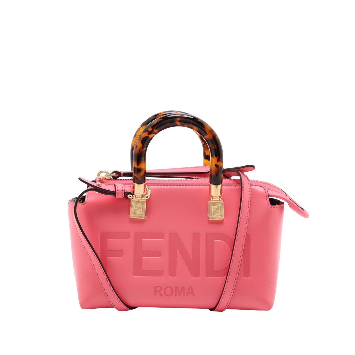 Fendi Mini Leather By The Way Roma Satchel