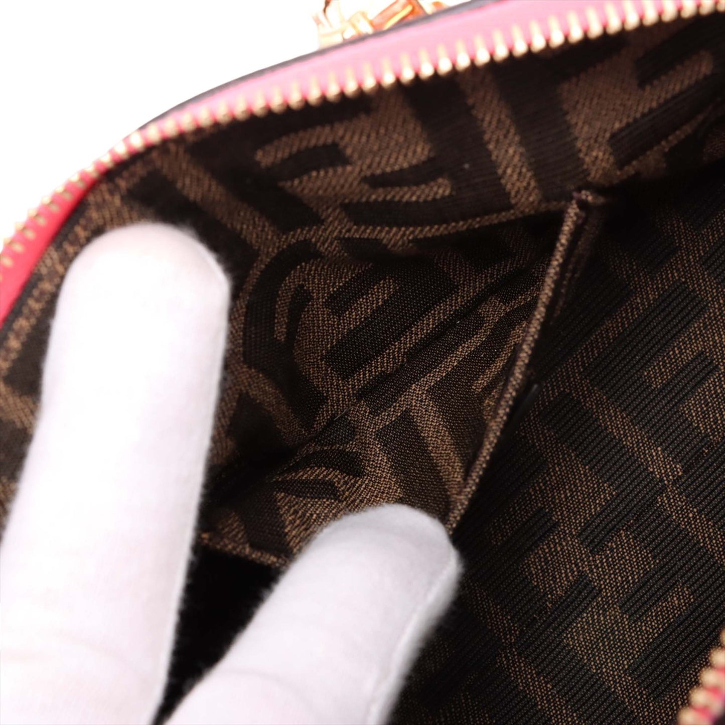 Fendi Mini Leather By The Way Roma Satchel