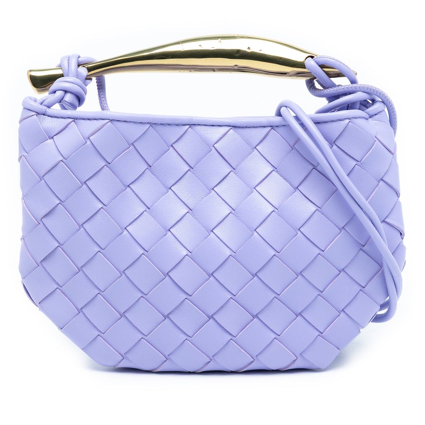 Bottega Veneta Baby Lambskin Intrecciato Sardine Bag