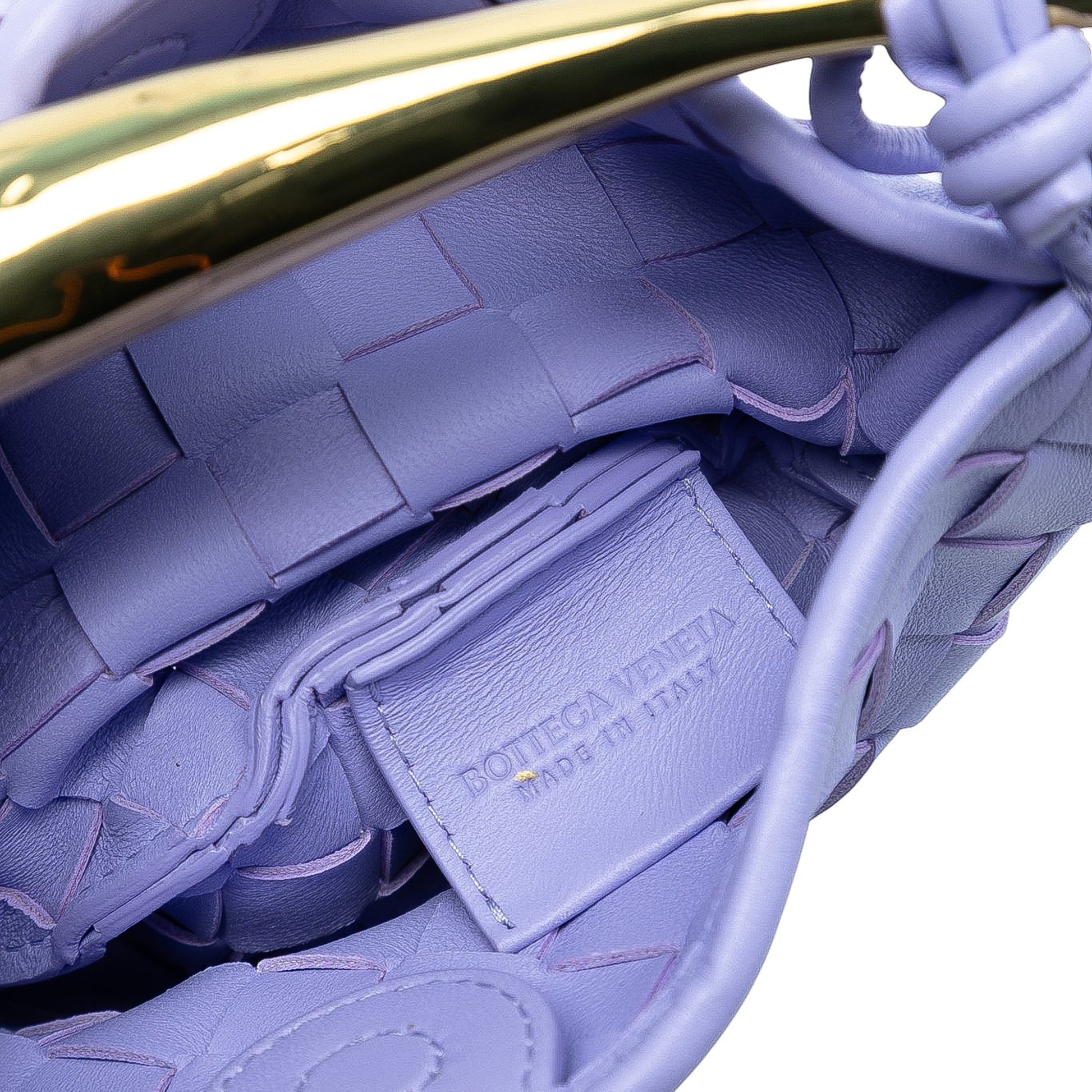 Bottega Veneta Baby Lambskin Intrecciato Sardine Bag