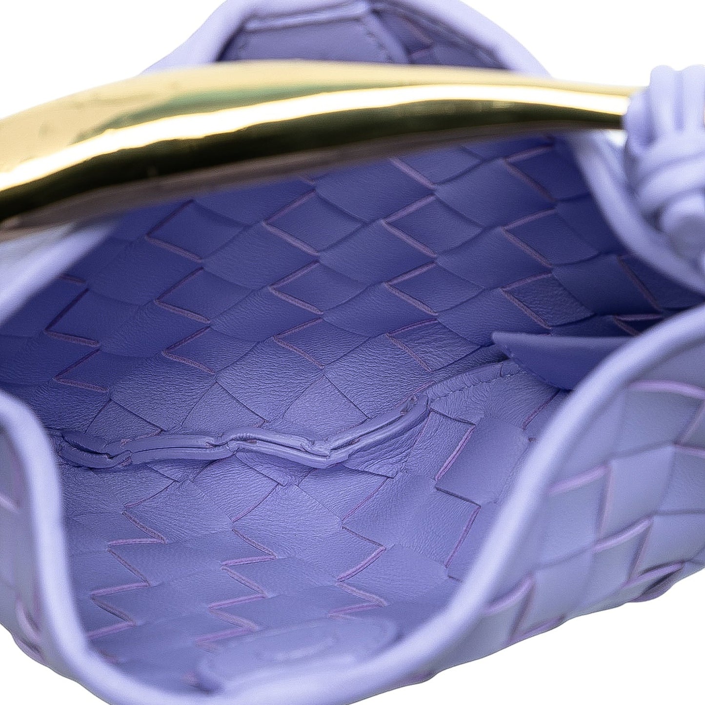 Bottega Veneta Baby Lambskin Intrecciato Sardine Bag