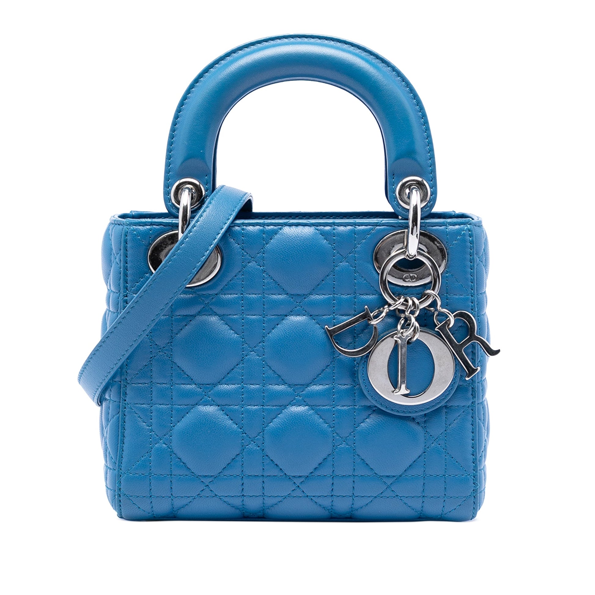 Dior Mini Lambskin Cannage Lady Dior