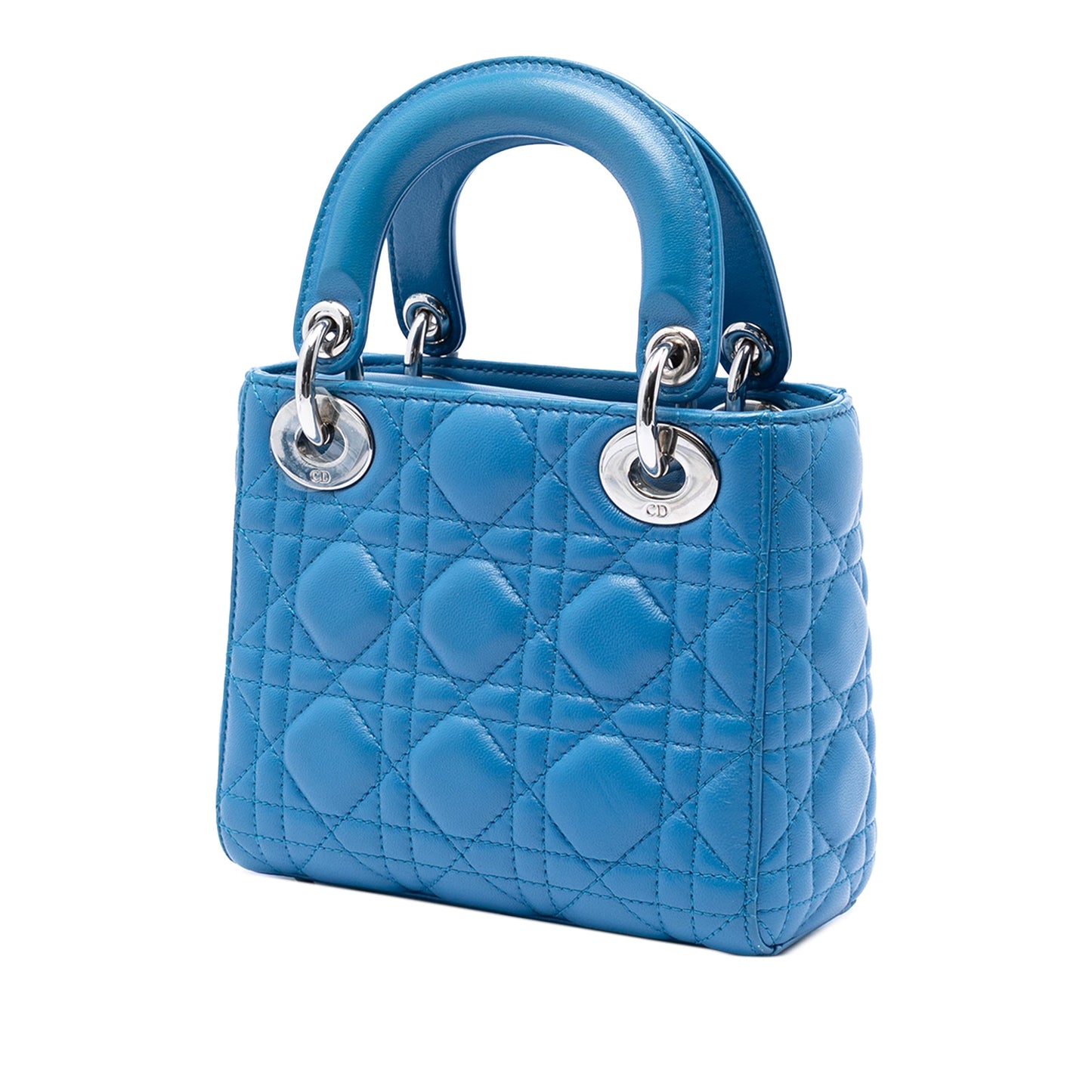 Dior Mini Lambskin Cannage Lady Dior