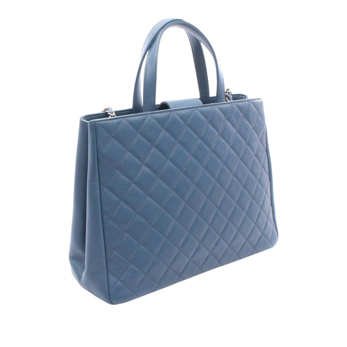 Chanel Small Quilted Caviar Business Affinity Satchel