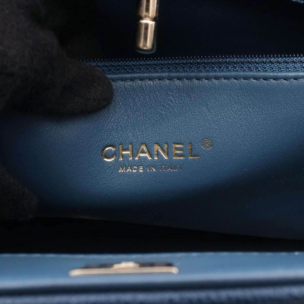 Chanel Small Quilted Caviar Business Affinity Satchel