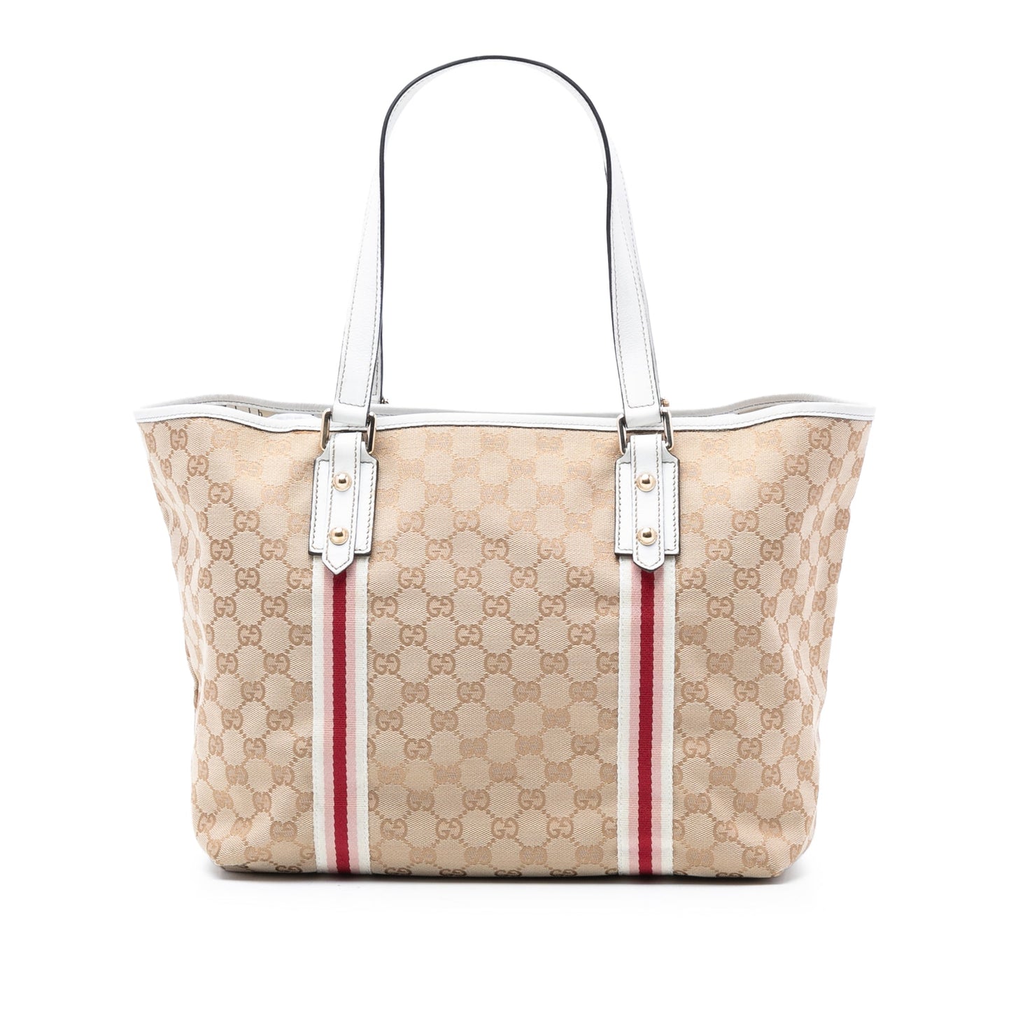 Gucci Large GG Canvas Jolicoeur Tote