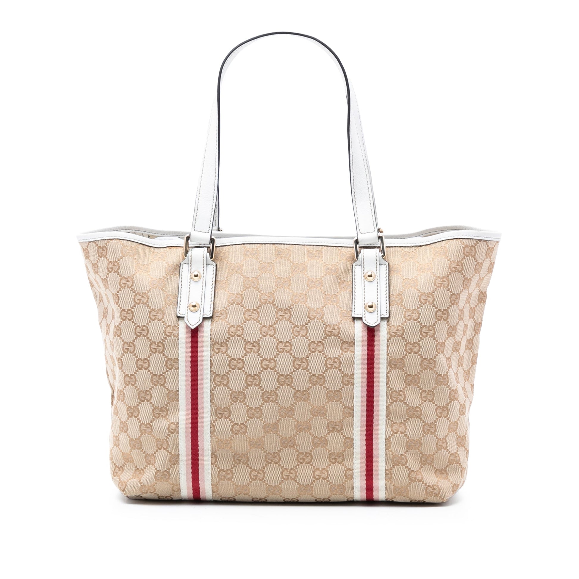 Gucci Large GG Canvas Jolicoeur Tote