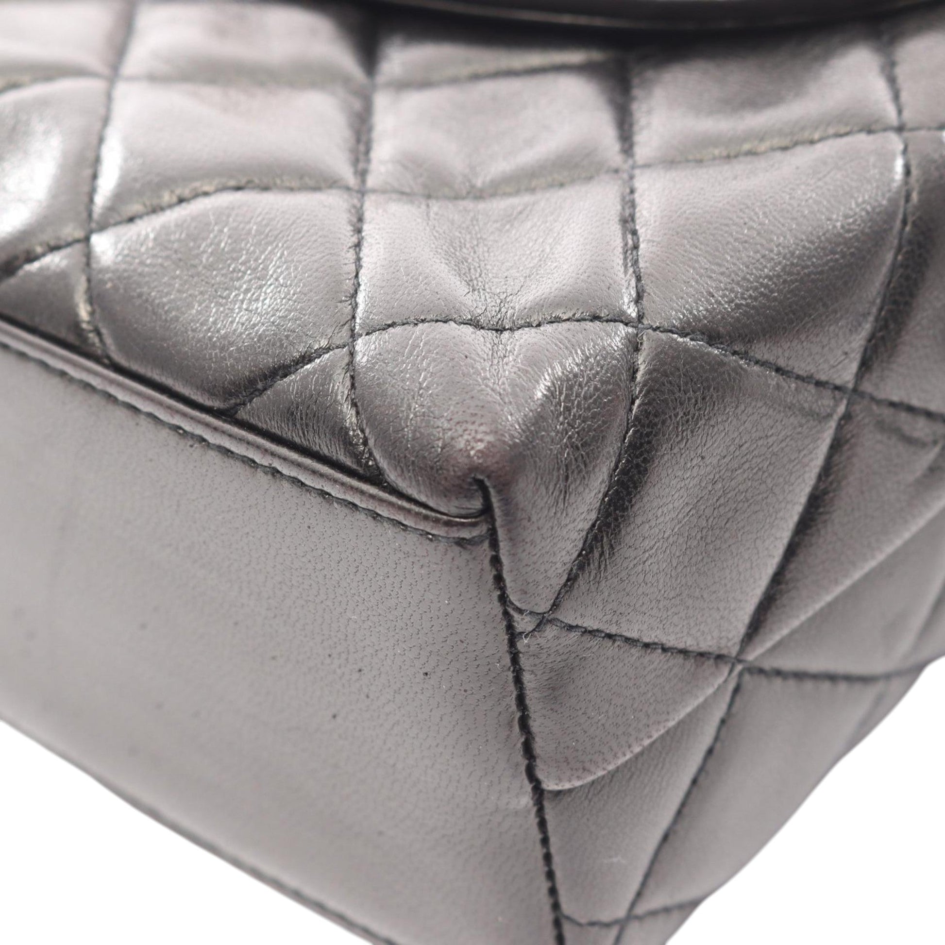 Chanel CC Quilted Lambskin Shoulder Bag
