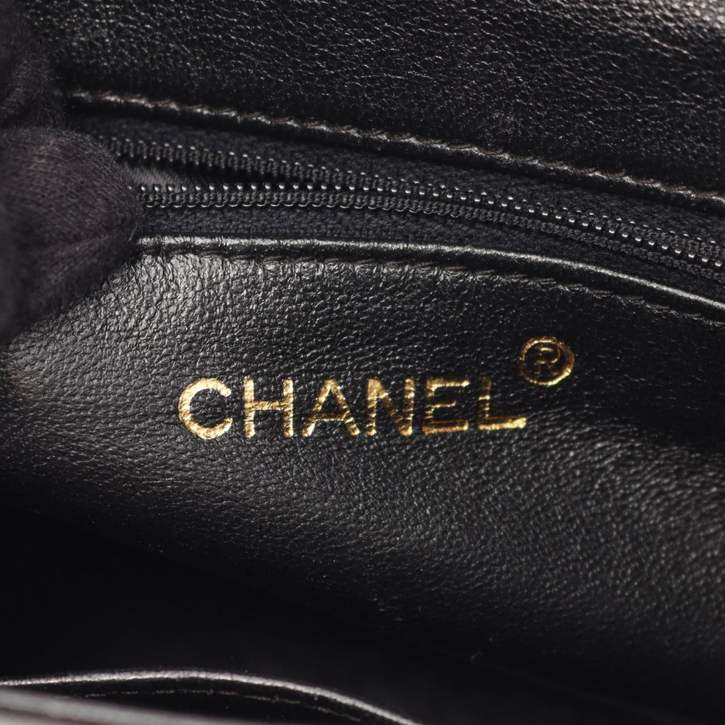 Chanel CC Quilted Lambskin Shoulder Bag