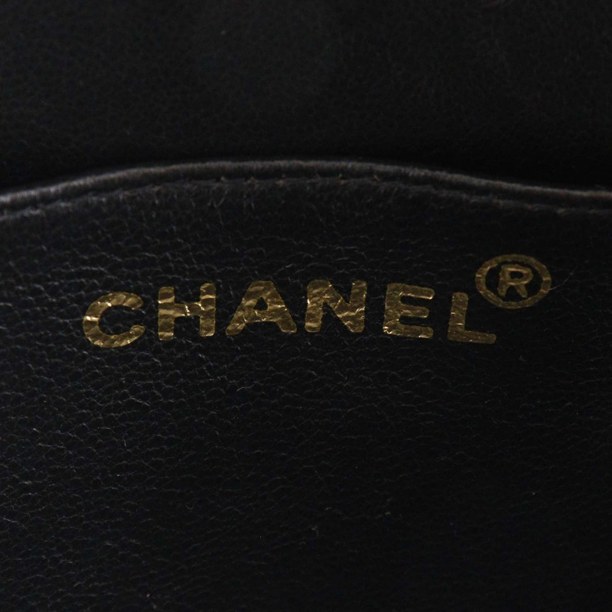 Chanel CC Quilted Patent Round Vanity Bag