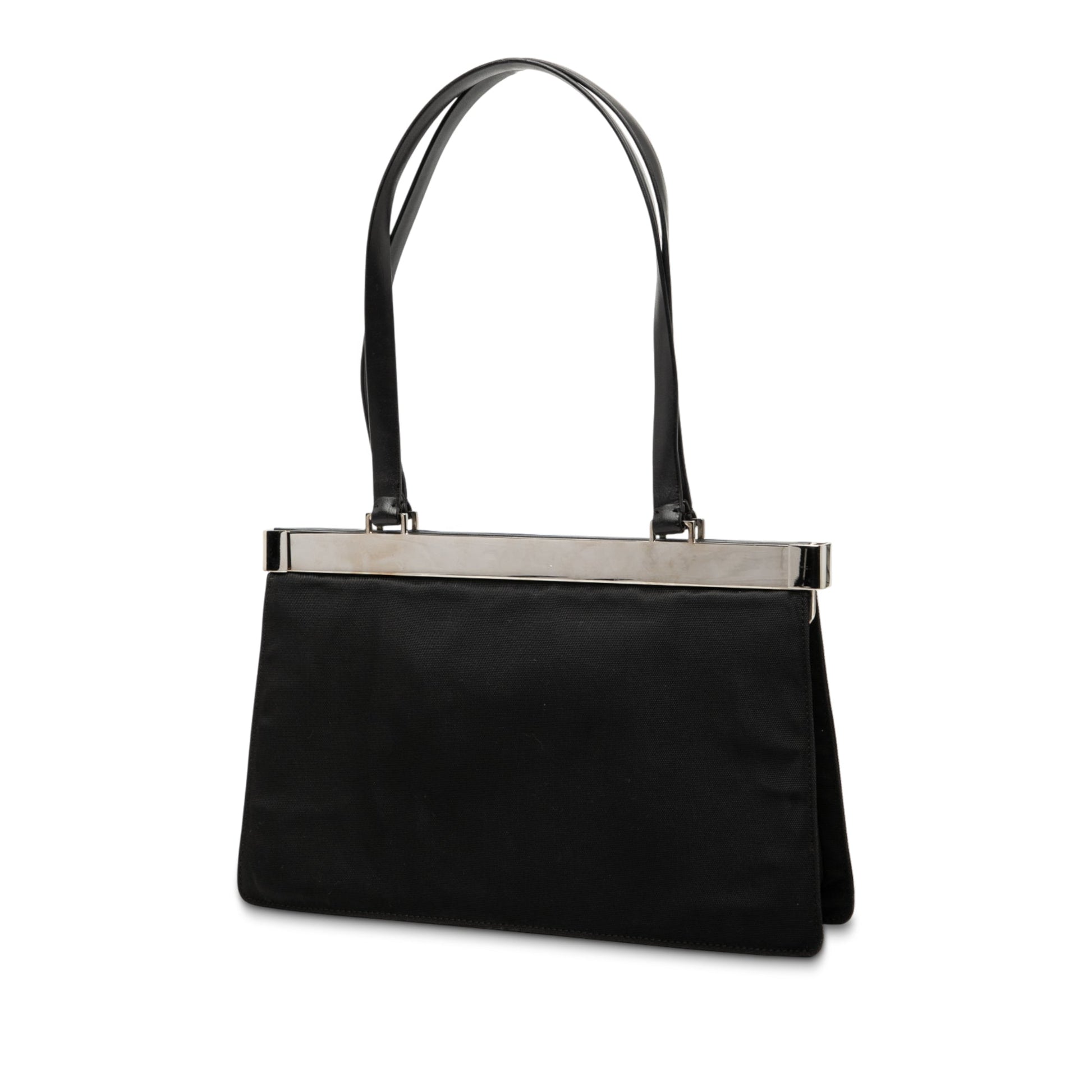 Gucci Nylon Frame Shoulder Bag