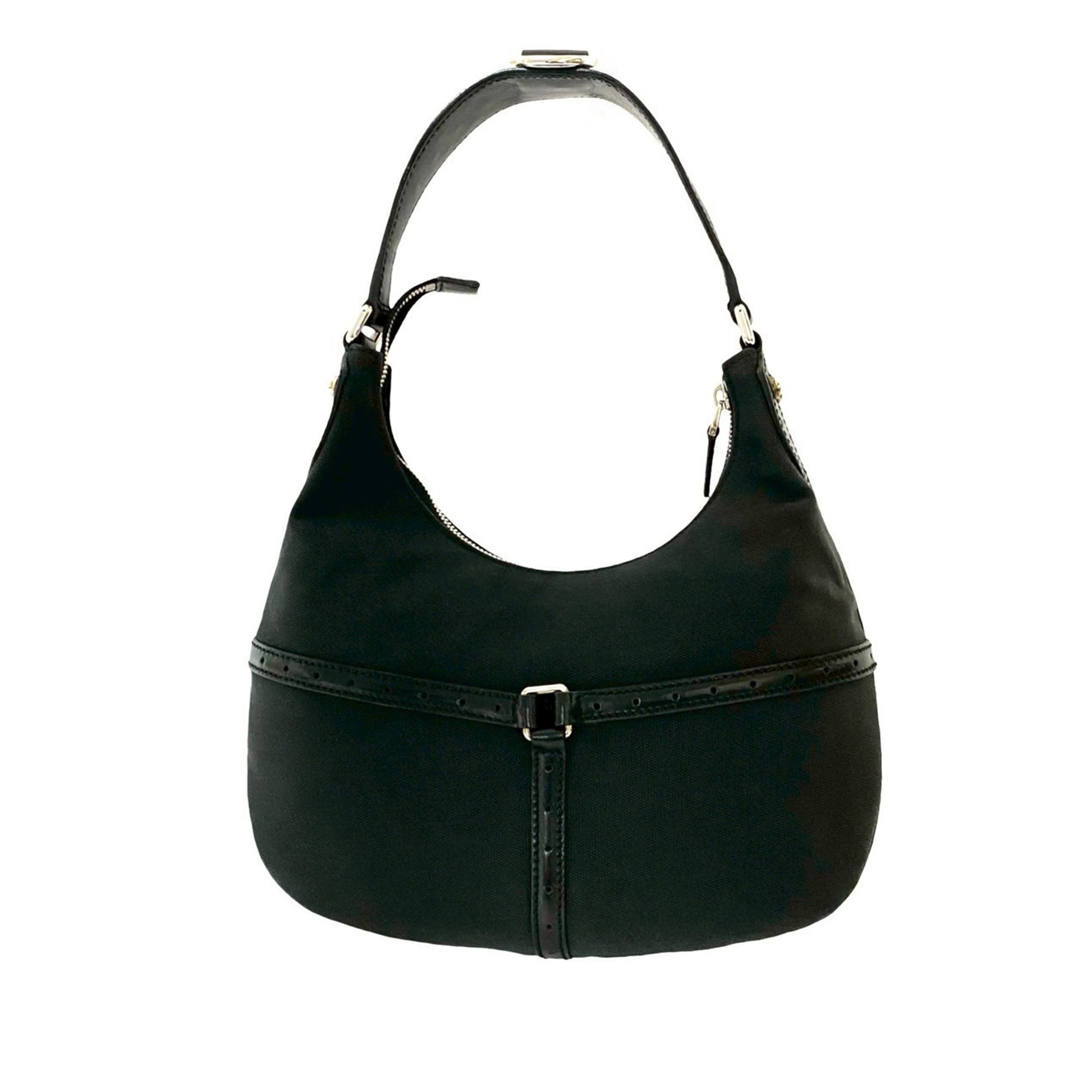 Gucci Canvas Reins Hobo
