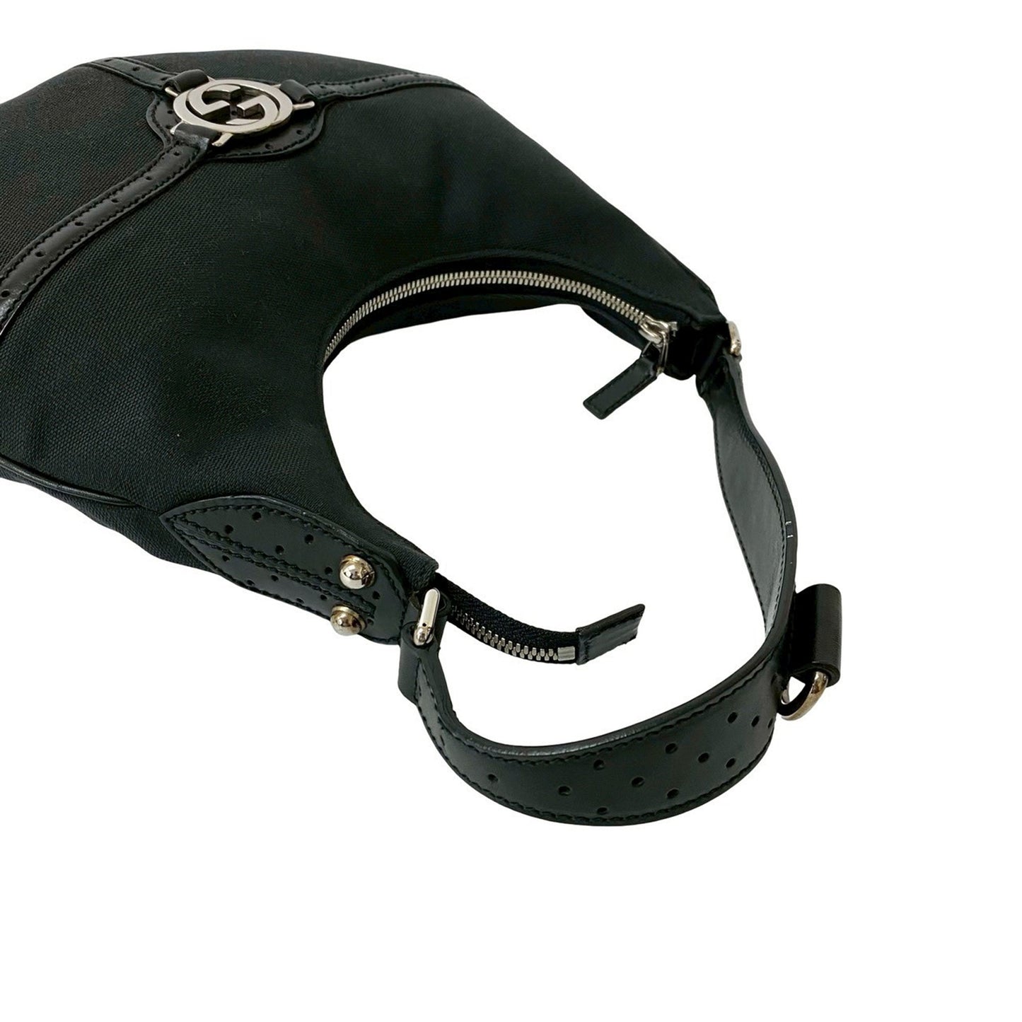 Gucci Canvas Reins Hobo