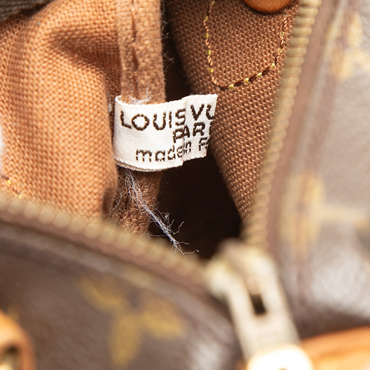 Louis Vuitton Monogram Mini Speedy HL — Brown