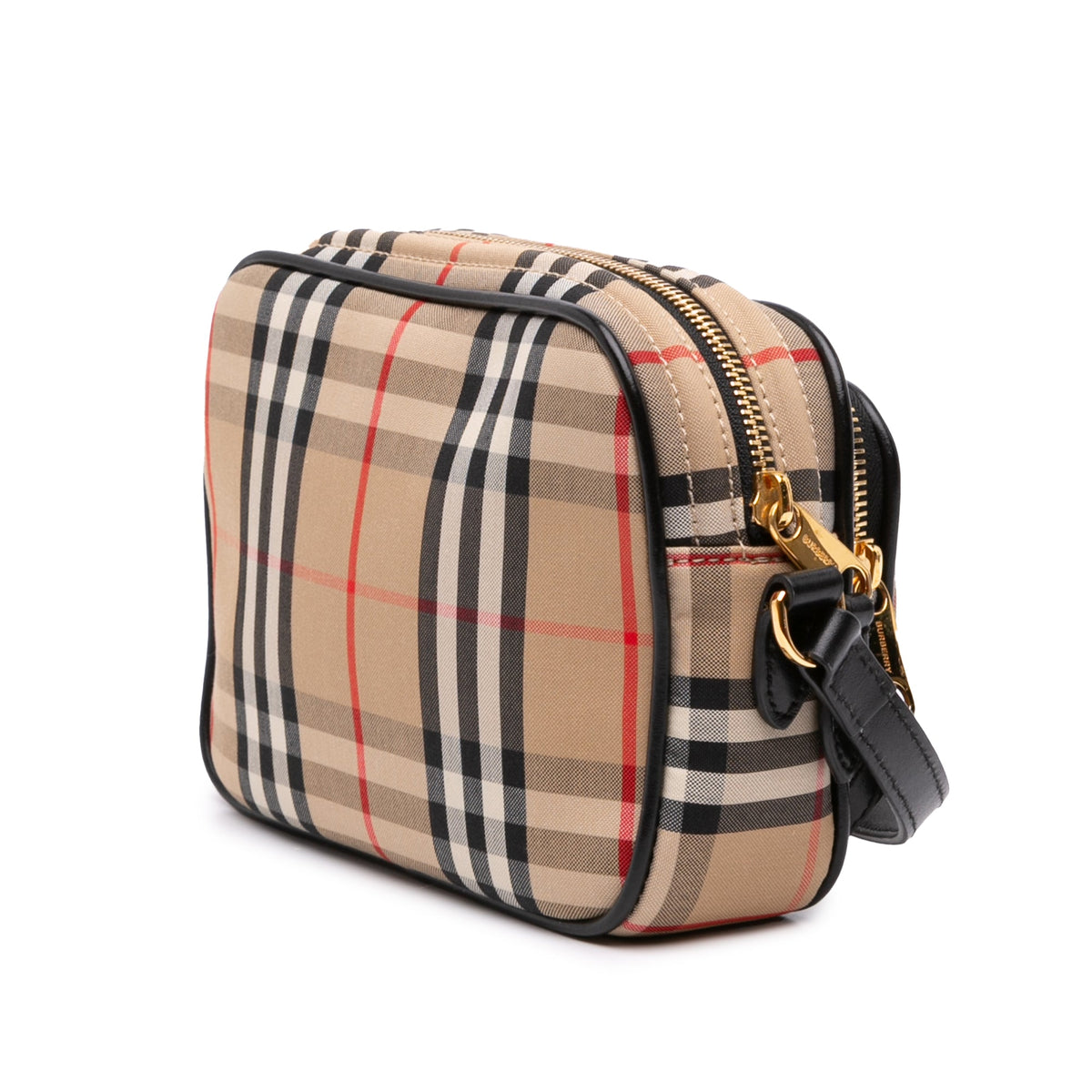 Burberry House Check Canvas Camera Bag