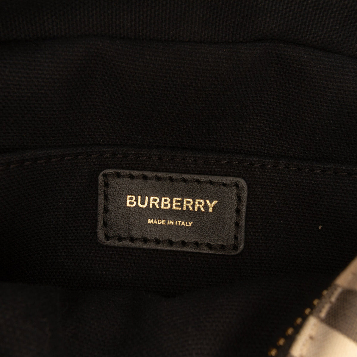 Burberry House Check Canvas Camera Bag