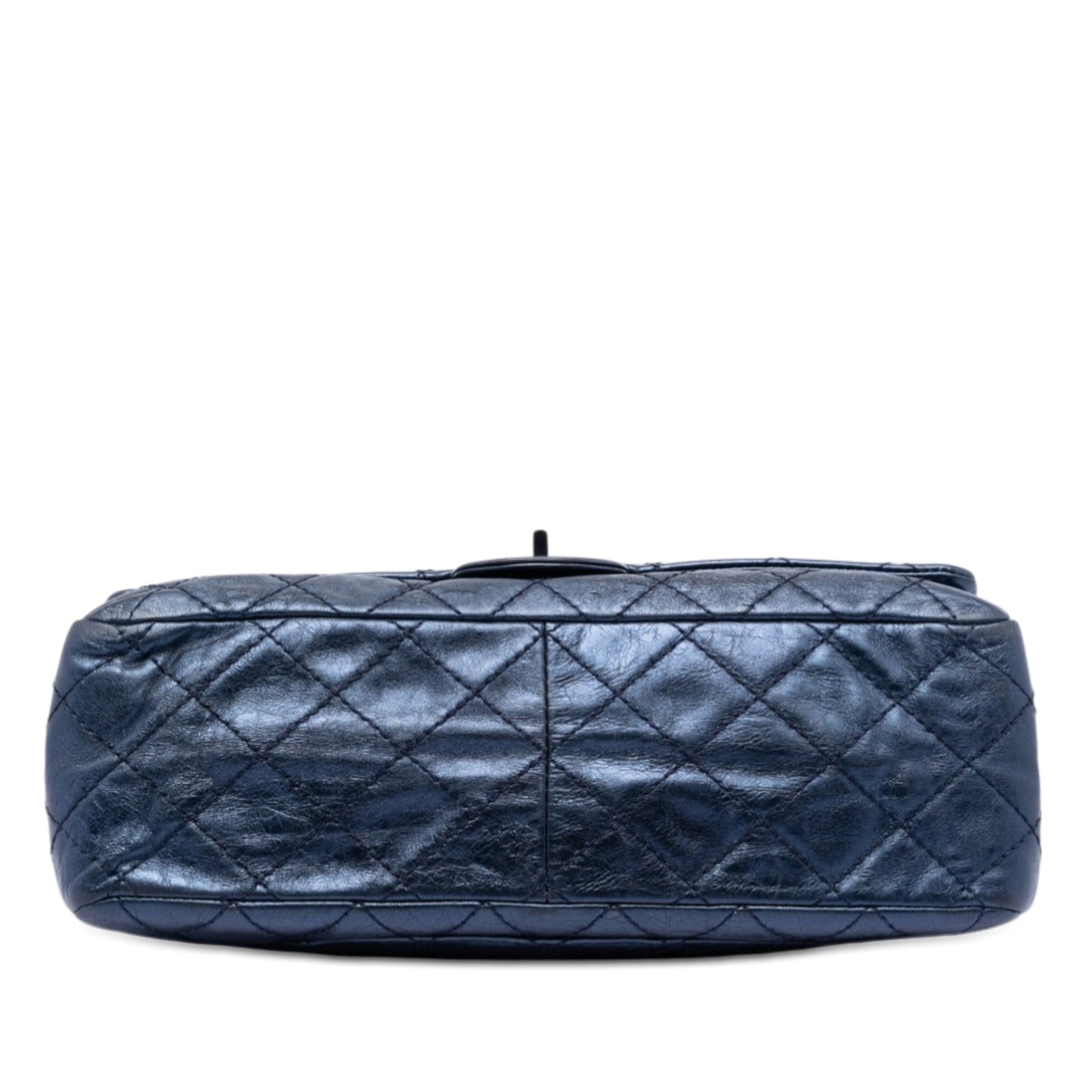 Quilted Metallic Aged Calfskin Reissue 2.55 Double Flap 226