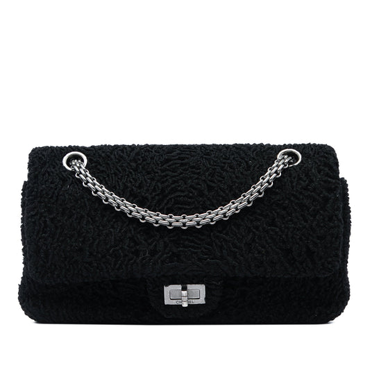 Chanel Boucle Wool Reissue 2.55 Double Flap 225